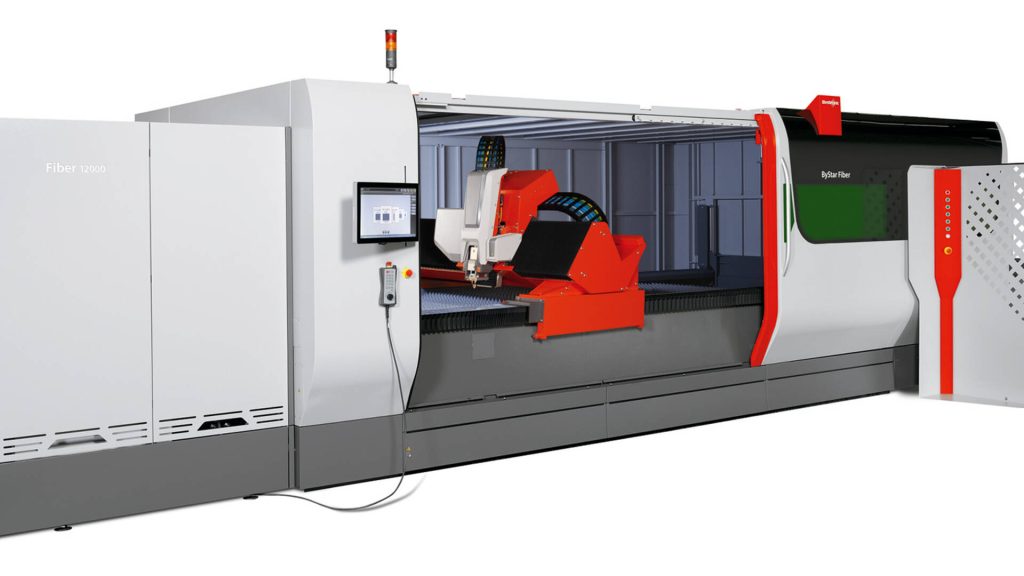 Bystronic ByStar Fiber 3015 Laserschneidmaschine mit 10 kW Laserleistung