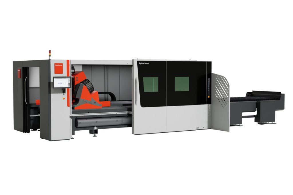 Bystronic Laserschneidanlage mit 20 kW Laserleistung für präzise Blechbearbeitung